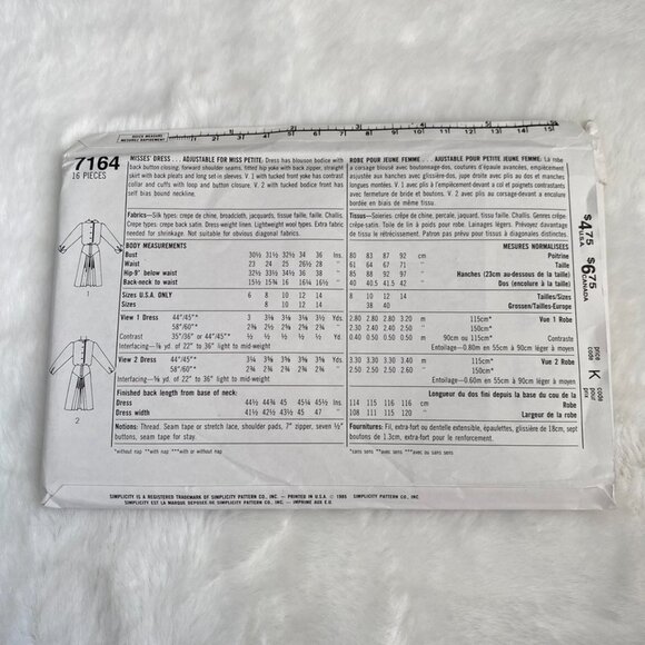 2 Simplicity Sewing Patterns - Picture 5 of 5